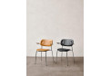 Стул Co Chair, fully upholstered with armrest, Chrome MENU