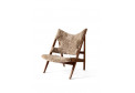 Кресло Knitting Lounge Chair, Sheepskin MENU