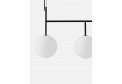Подвесной светильник TR Bulb MATTE OPAL  Black MENU
