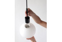 Подвесной светильник TR Bulb MATTE OPAL  Black MENU