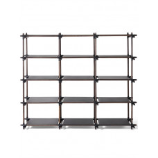 Система STICK, 3х5, Черный / Темный Ясень