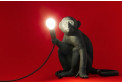 настольный светильник The Monkey Lamp Black Sitting Version Seletti
