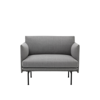 Кресло Outline Chair REMIX 163/black MUUTO