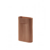 ваза RIDGE VASE H 35 CM TERRACOTTA  muuto
