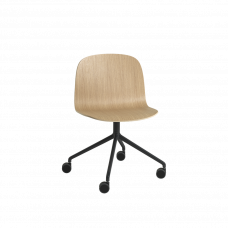 Стул Visu Wide Chair Swivel w. castors MUUTO