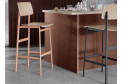 Барный стул Loft Bar Stool  BLACK/OAK 