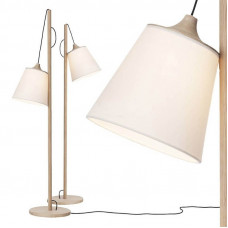 напольная лампа PULL LAMP дуб/белый