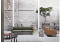 Диван Outline sofa 3-Seater refine leather cognac  MUUTO
