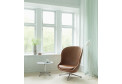 Кресло Hyg Lounge Chair High Swivel Alu Ultra Leather NORMANN COPENHAGEN