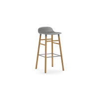 стул барный  Form  75 cm oak grey Normann Copenhagen