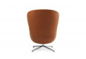 Кресло Hyg Lounge Chair High Swivel Alu Ultra Leather NORMANN COPENHAGEN