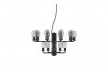 Люстра Amp Chandelier Small EU Smoke/Black Normann Copenhagen