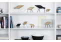 Птичка декоративная Shorebird Large Black/Black Normann Copenhagen