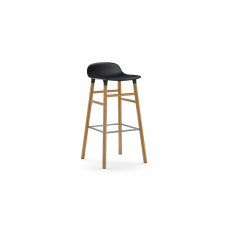 Стул барный Form Barstool 75 cm Oak Black Normann Copenhagen 