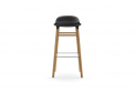Стул барный Form Barstool 75 cm Oak Black Normann Copenhagen 