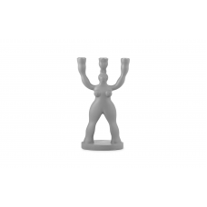 Подсвечник Manikhin 3-armed Candlestick Grey Normann Copenhagen 
