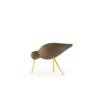 Птичка декоративная Shorebird Medium Walnut Brass Normann Copenhagen 