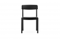 Стул Timb Chair Upholstery, Black/ Black leather  Normann Copenhagen