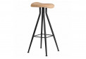 Барный стул Barfly, Black - Leather NORR11