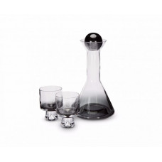 TANK DECANTER SET BLACK