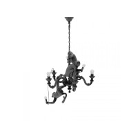 Подвесной светильник Monkey Chandelier Black seletti