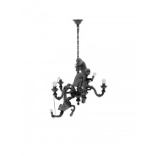 Подвесной светильник Monkey Chandelier Black seletti