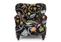 Кресло Botanical Diva  Armchair Black SELETTI