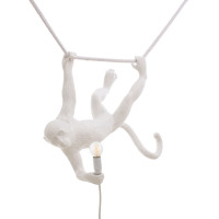 подвесной светильник The Monkey Lamp  Swing White seletti