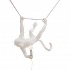 подвесной светильник The Monkey Lamp  Swing White seletti