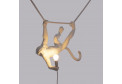 подвесной светильник The Monkey Lamp  Swing White seletti