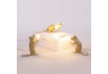 настольная лампа Mouse Lamp Gold  Lop seletti