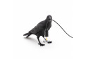 настольная лампа Bird Lamp Black Waiting черная seletti