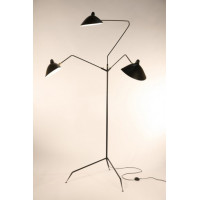 Serge Mouille торшер с 3 плафонами