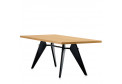 Стол Em Table 240 x 90 cm, oak - black Vitra 