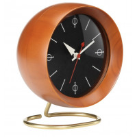 Настольные часы Chronopak Clock walnut veneer Vitra