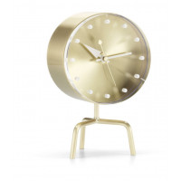 Настольные часы VITRA TRIPOD CLOCK BRASS, ACRILIC GLASS